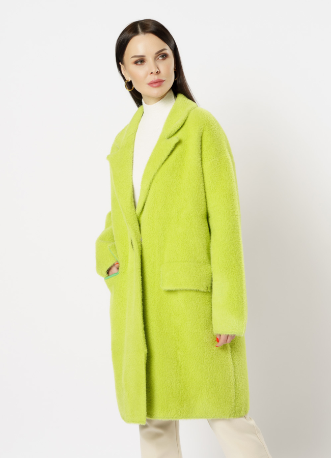 Кардиган салатового цвета модель № 18309 универмаг малина
