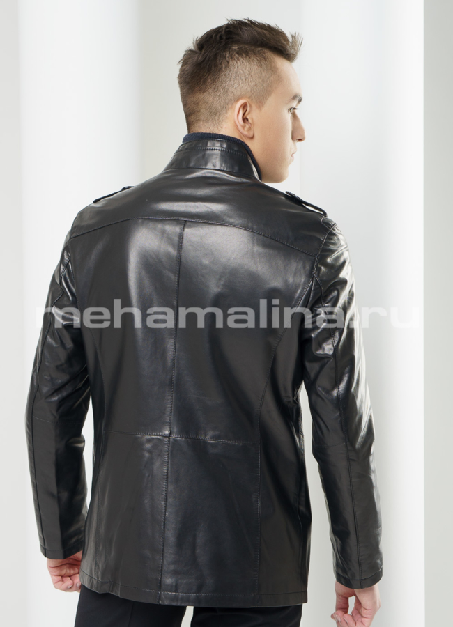 Куртка кожаная  модель № KP-133 в кредит
