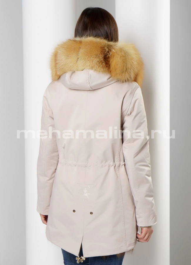 Меховая парка модель № П-307 в кредит