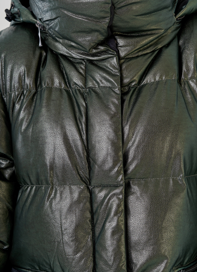 Женский эко пуховик-трансформер Malina Siberian модель № 23439 универмаг малина