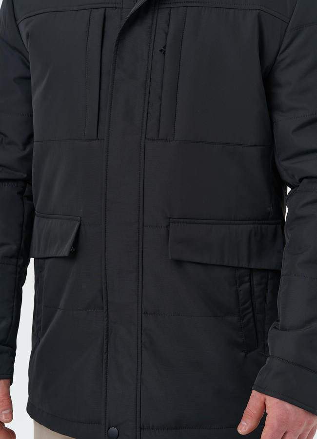 Мужская утепленная куртка с капюшоном модель № 30274 универмаг малина Мужская утепленная куртка с капюшоном модель № 30274 универмаг малина