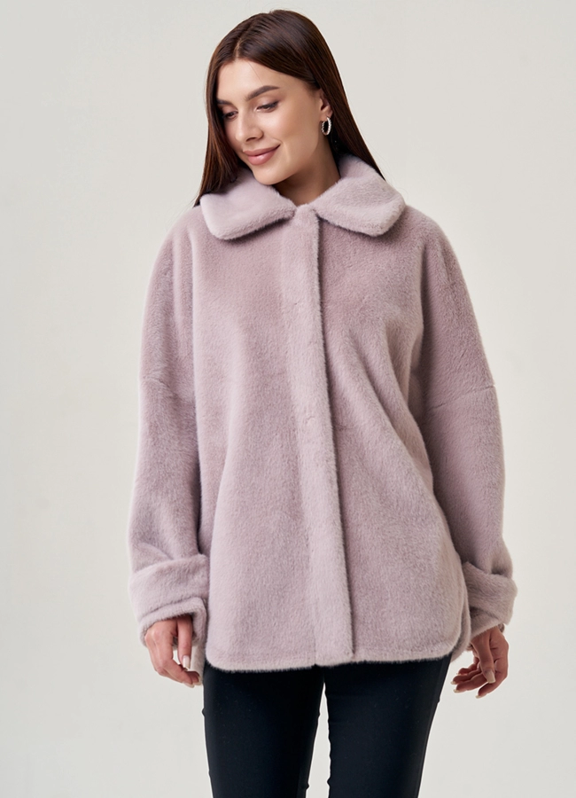 Куртка из эко меха  модель № 22956 в кредит