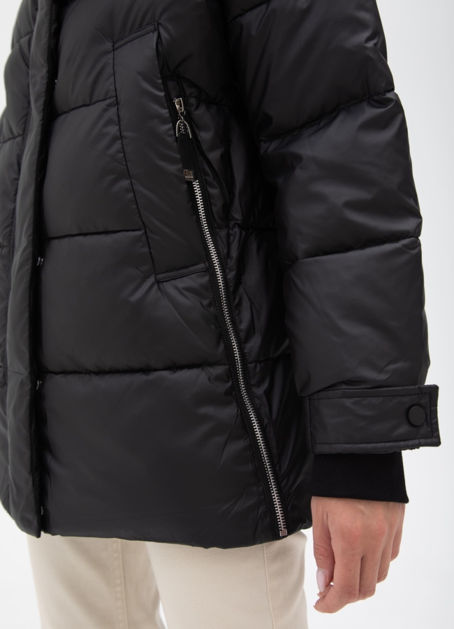 Куртка женская с капюшоном  модель № 25774 универмаг малина