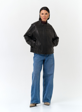 Женская куртка из натуральной кожи