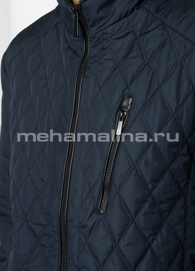 Куртка стеганая воротник стойка модель № 1903 универмаг малина