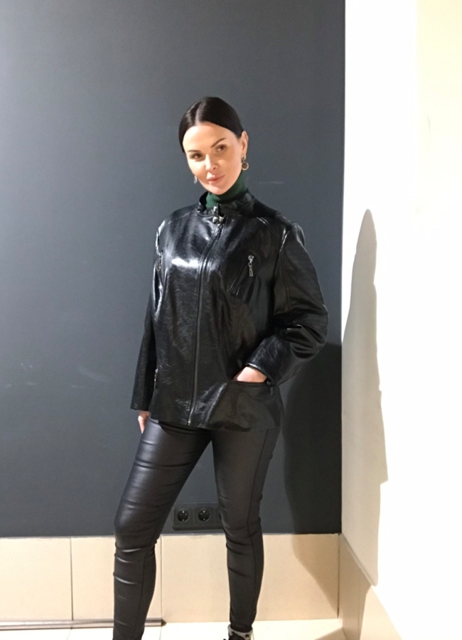 Куртка женская из эко кожи модель № 8986 в кредит