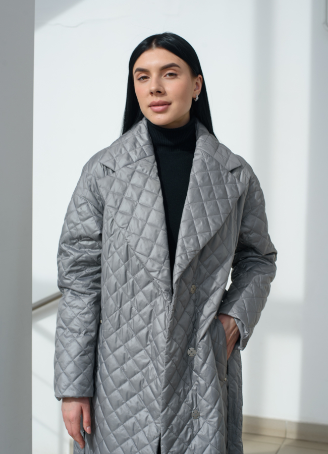 Плащ женский с английским воротником   модель № 22545 универмаг малина