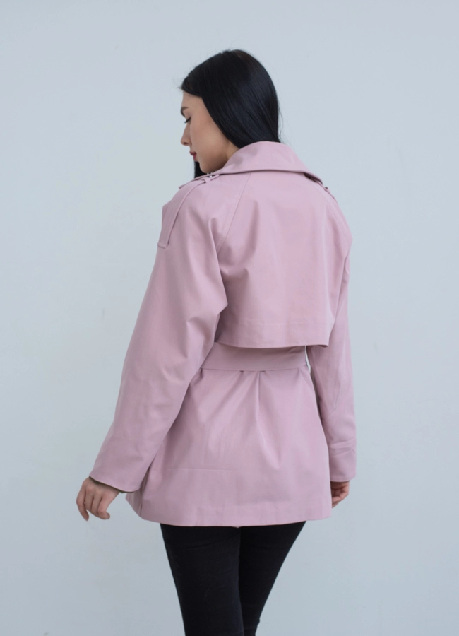 Тренч женский с поясом  модель № 22853 универмаг малина