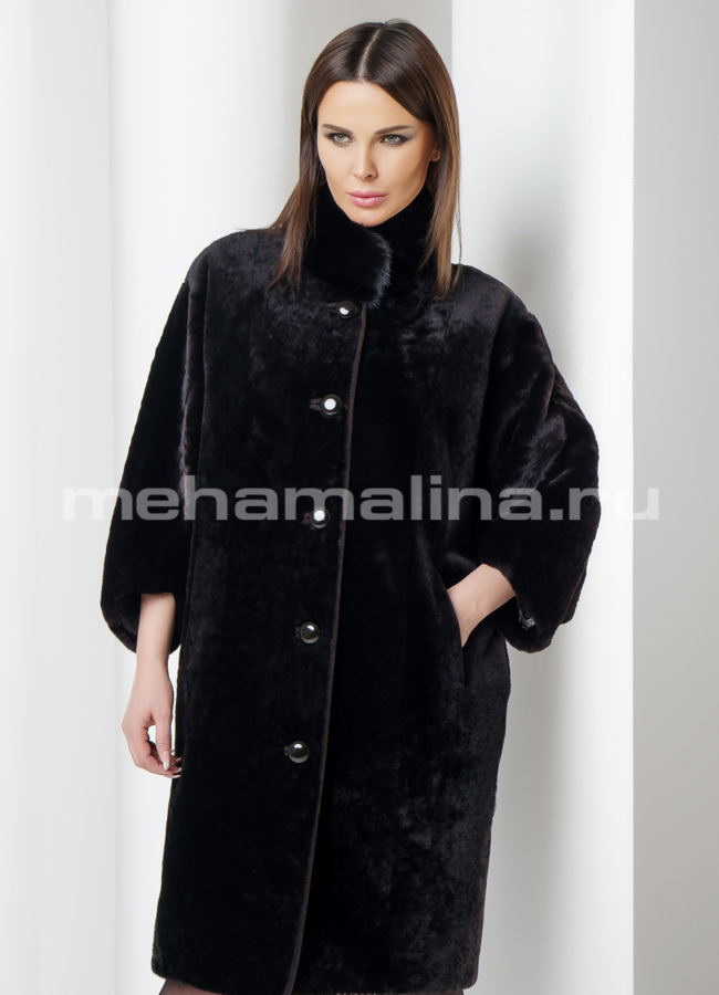 фото Шуба из мутона модель № S-558