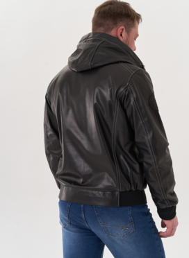 Мужская кожаная куртка 