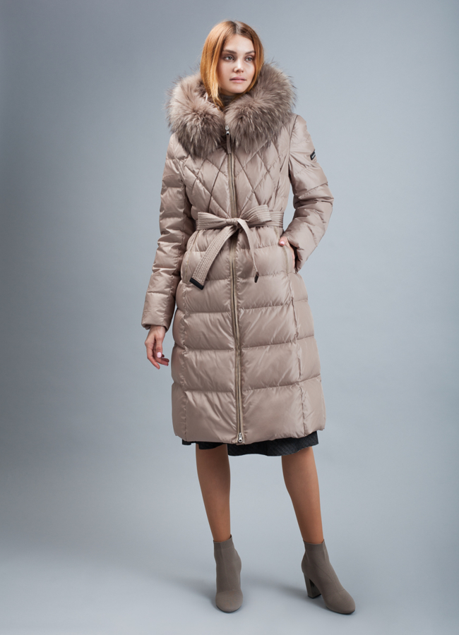 Пуховик женский модель № П-326 универмаг малина