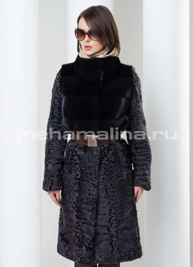 фото Шуба из каракуля модель № S-472
