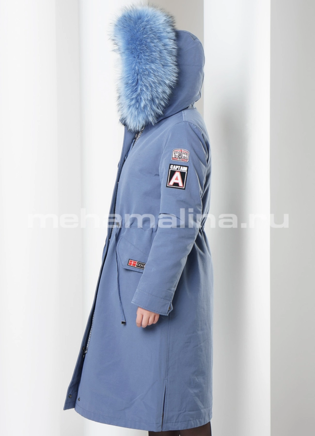 Женская парка модель № П-170 универмаг малина
