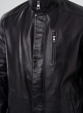 Мужская куртка из натуральной кожи 