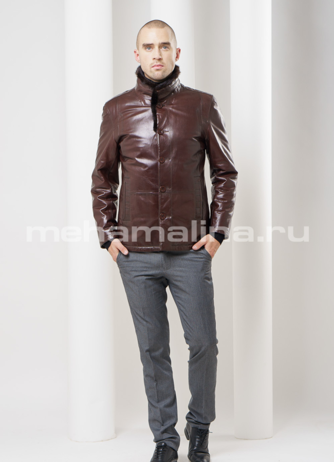 Дубленка мужская модель № DM-89 в рассрочку