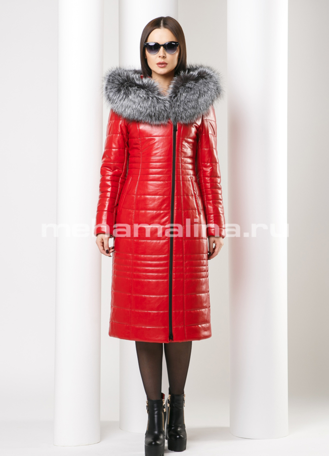 Пуховик женский эко модель № П-108 в кредит