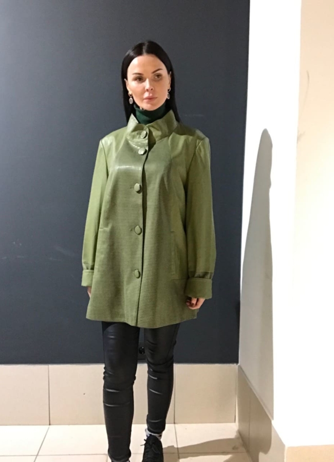 Куртка женская из эко кожи модель № 870 универмаг малина