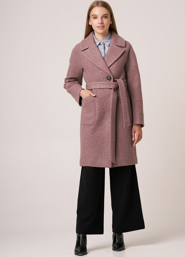 фото Пальто с английским воротником модель № 5572