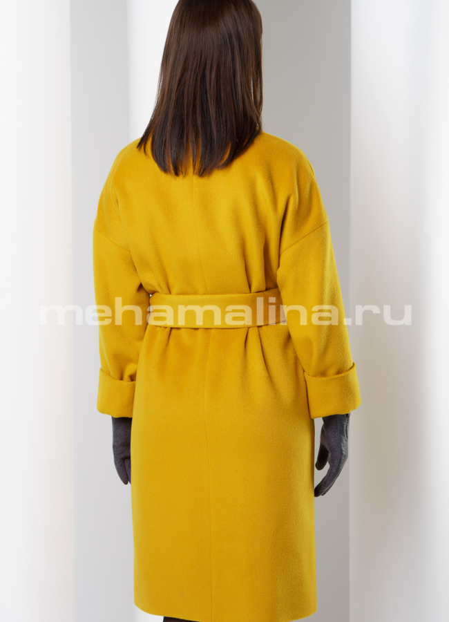 Прямое пальто модель № BP-135 в кредит