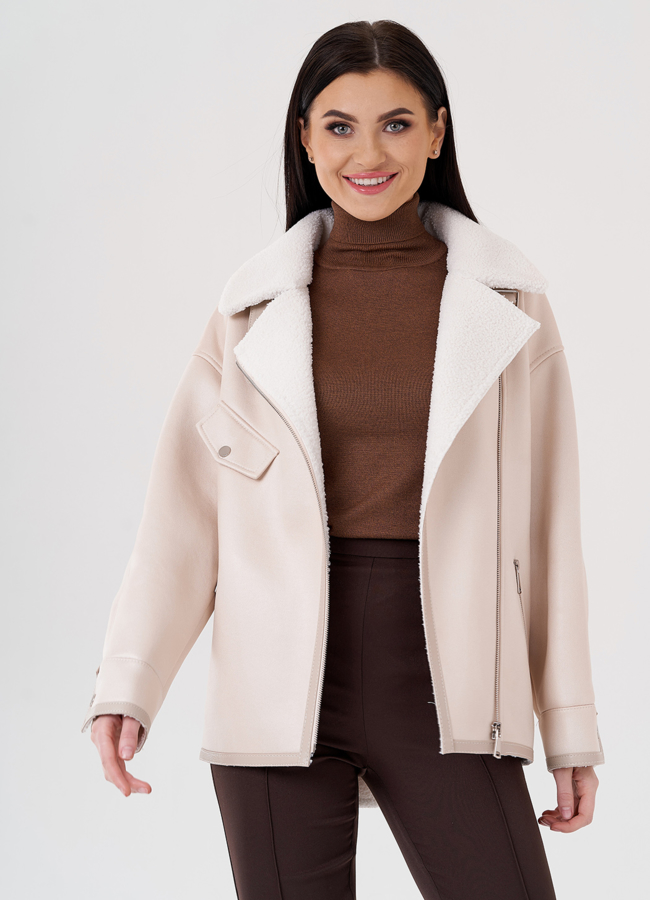 Женская дубленка 