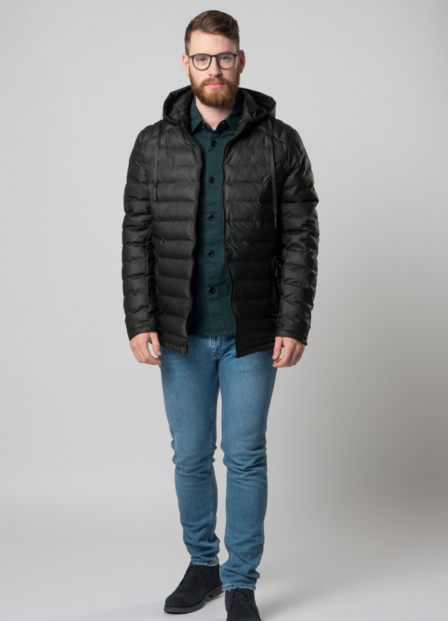 фото Мужская куртка со съемным капюшоном модель № EM22-39
