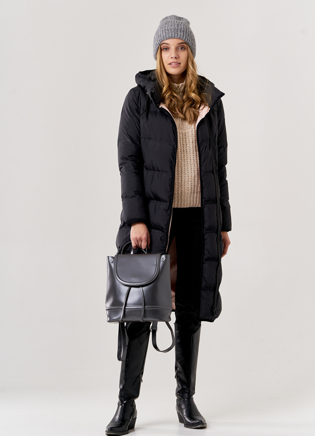 Рюкзак женский в цвете серебро модель № 5819-2 в рассрочку