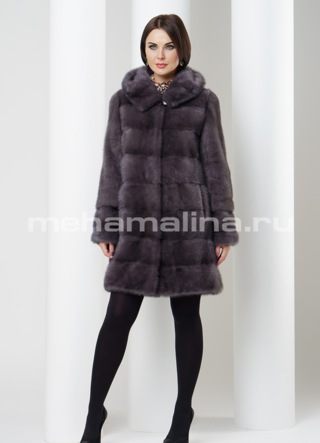 Шуба из норки модель № S-462 в рассрочку