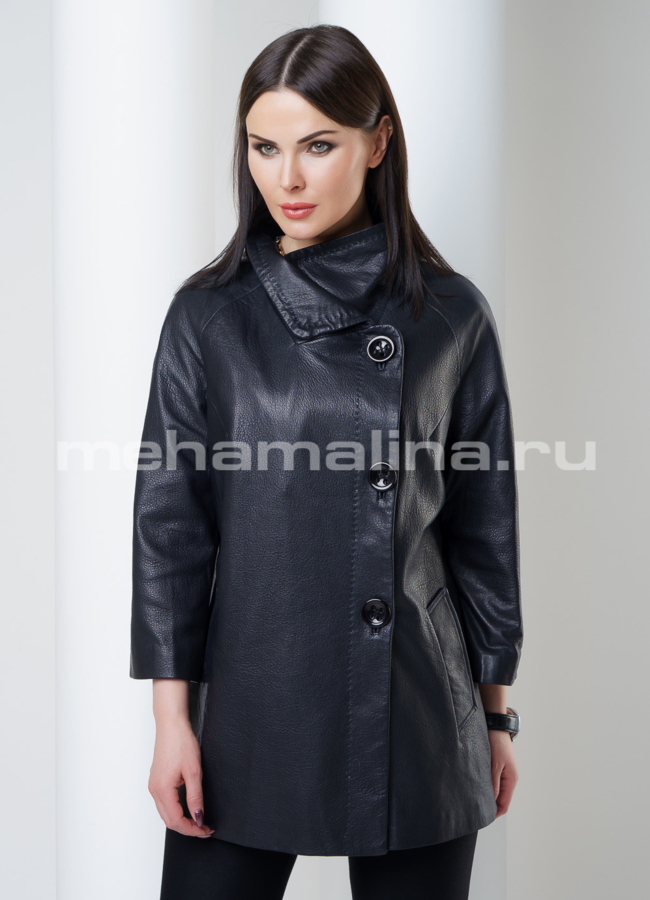 Куртка модель № K-363 меха малина