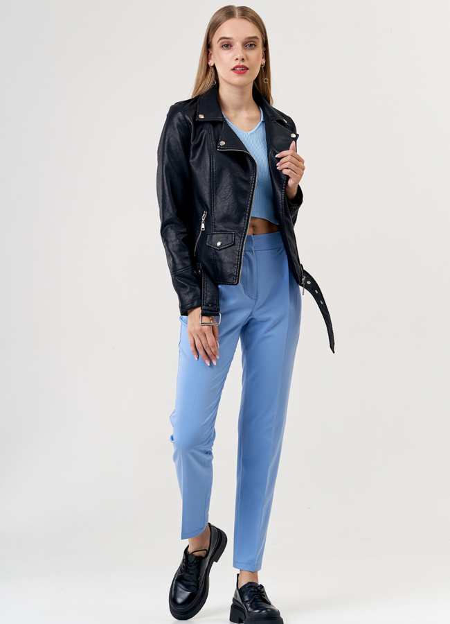 Женская черная косуха модель № 21200 универмаг малина