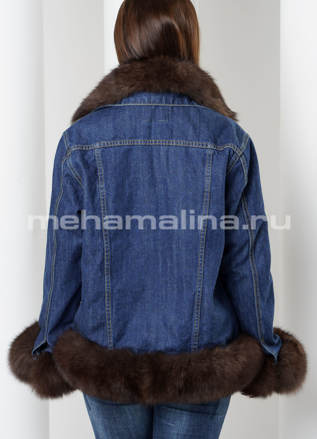 фото Джинсовая парка модель № П-211