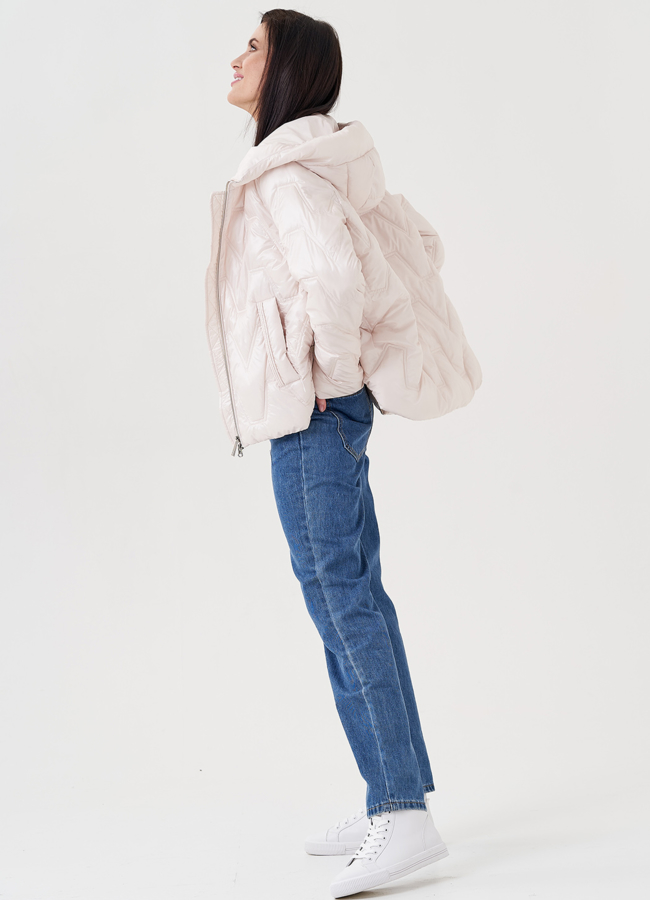 Куртка демисезонная с капюшоном модель № 3608 универмаг малина