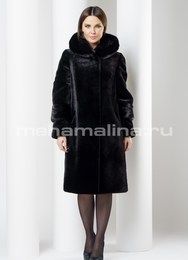 Шуба мутон модель № S-563 в рассрочку