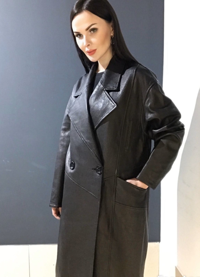 Френч женский из натуральной кожи модель № 8132 в рассрочку