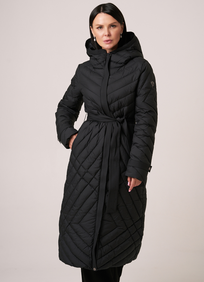 Пуховик премиум DiegoM модель № Diego-M 831 универмаг малина