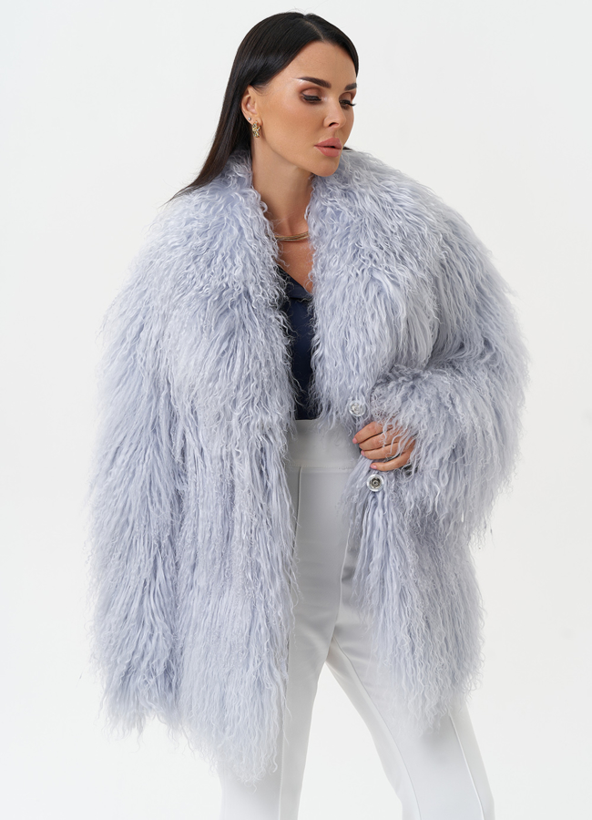 Женская шуба из меха ламы модель № 30633 универмаг малина Женская шуба из меха ламы модель № 30633 универмаг малина