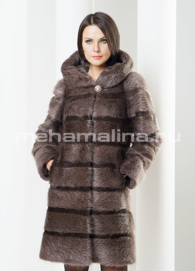 фото Шуба из нутрии, 
