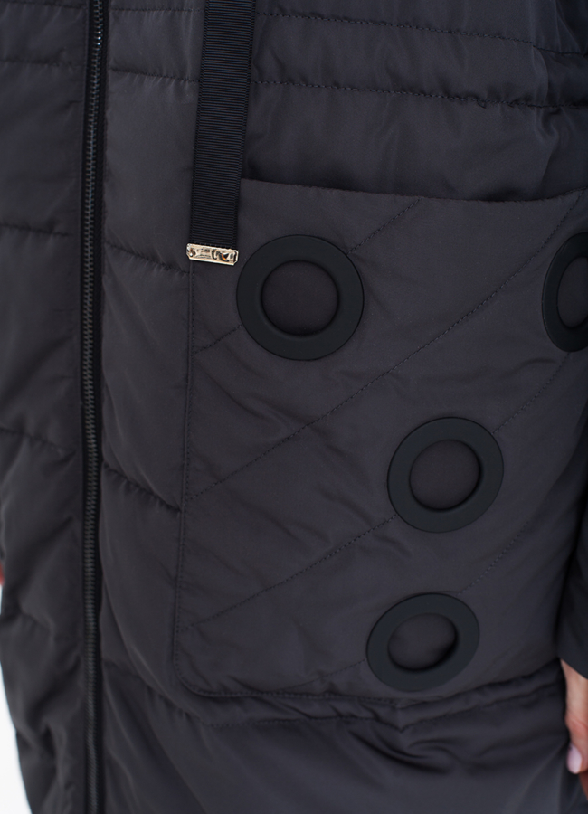 Куртка с капюшоном модель № 7529 универмаг малина