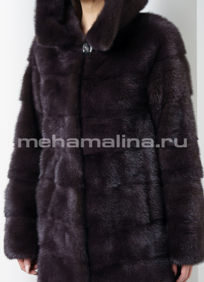 Шуба поперечная  модель № S-561 универмаг малина