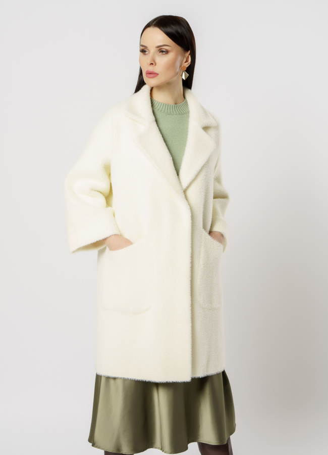 Белый кардиган модель № 20522 универмаг малина