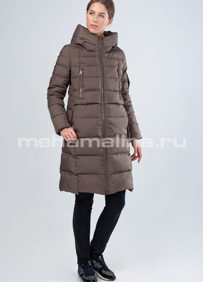 Пуховик на биопухе модель № П-271 в кредит