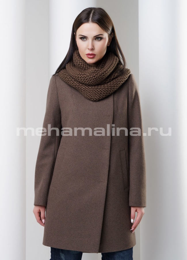 Пальто Avalon модель № BP-109 меха малина