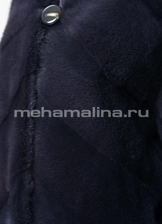 Шуба из норки  модель № S-557 универмаг малина