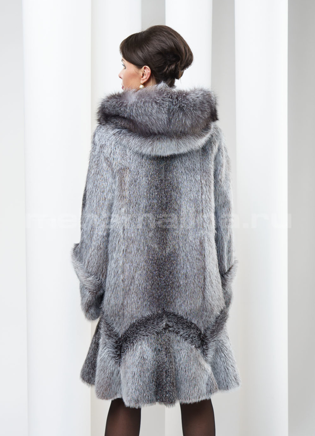 Шуба нутрия 