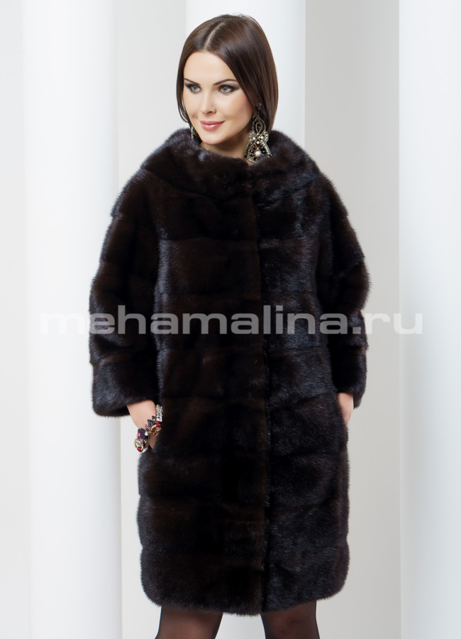 фото Норковая шуба модель № S-480