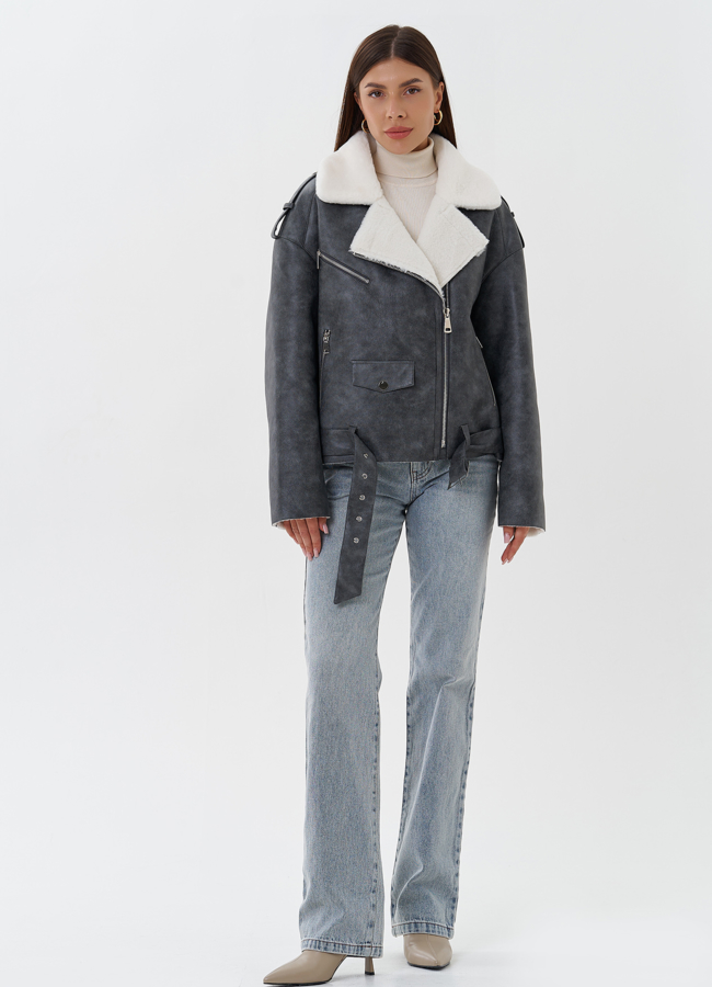 фото Эко дубленка 