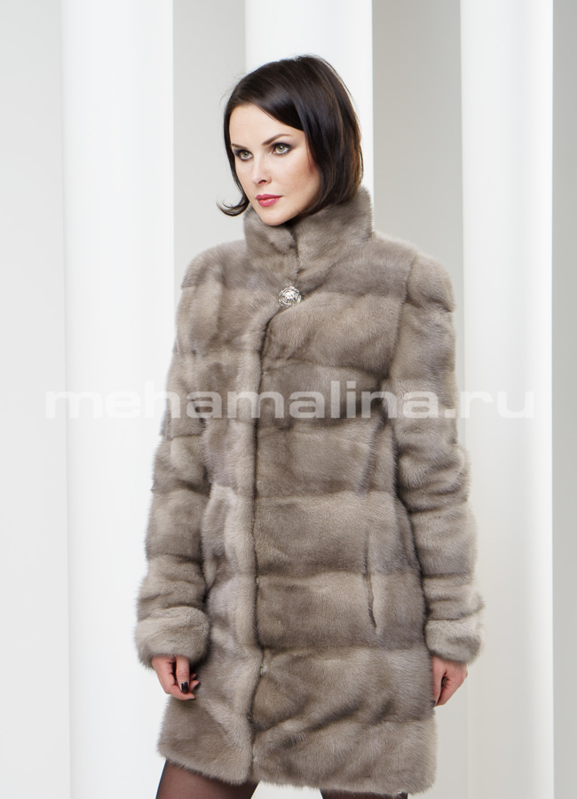 Норка стойка поперечка, цвет дымчатый модель № S-183 в кредит