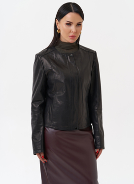 Женская кожаная куртка