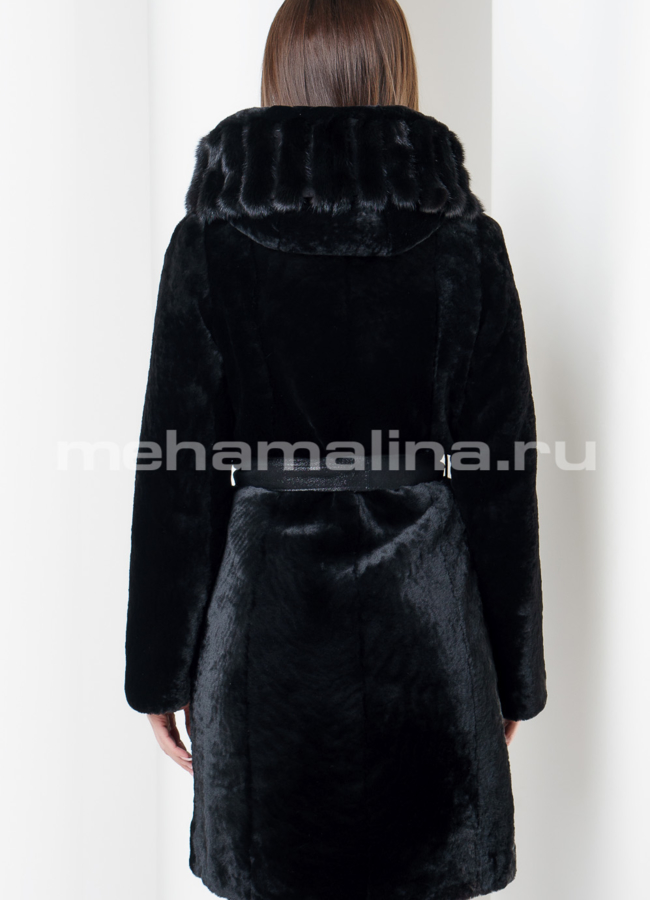 Шуба из мутона модель № S-565 в кредит