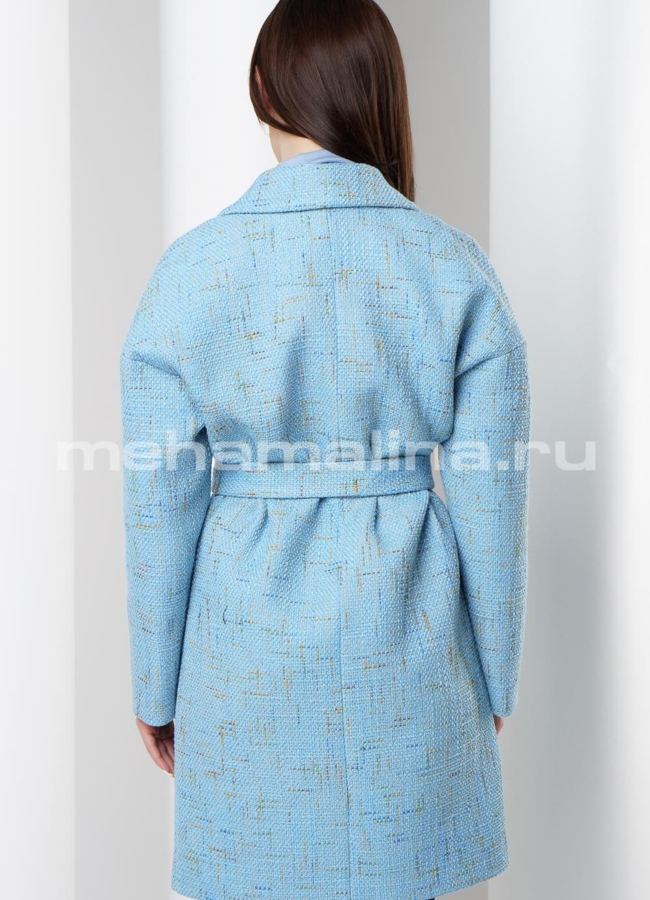 Пальто с поясом модель № BP-138 в кредит