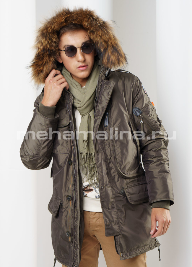 Пуховик мужской параджамперс модель № KM-10 универмаг малина